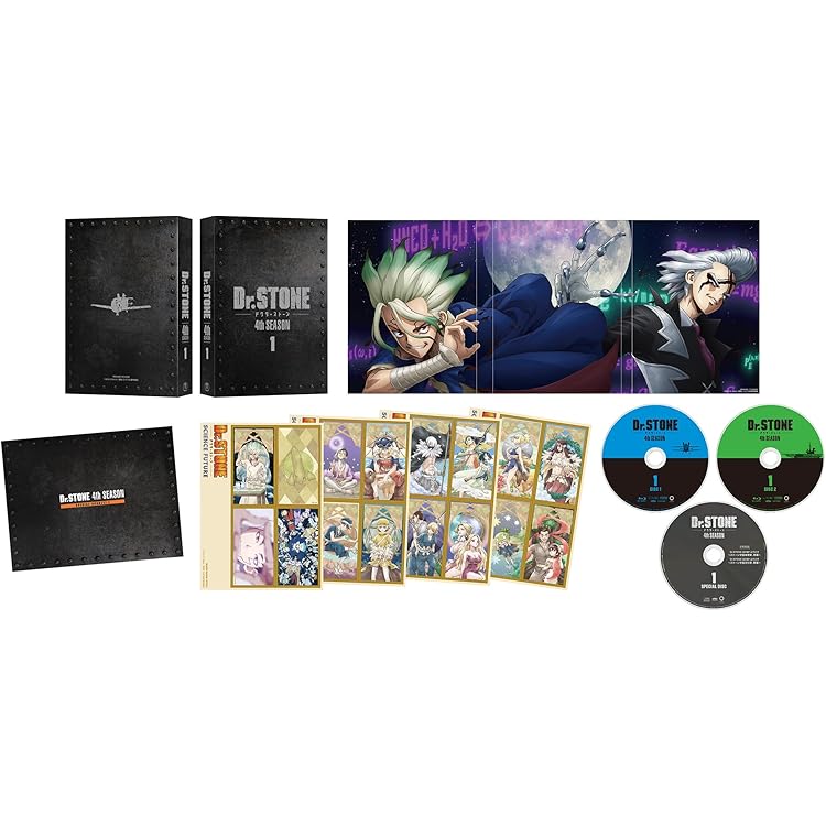 Amazon.co.jp: 『Dr．STONE』 4th SEASON Blu-ray BOX 2 初回