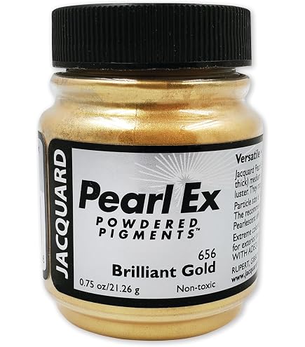 Jacquard Pearl Ex Varnish - 2.25 Oz High Gloss Clear Topcoat For Pigments On Clay, Wood, Metal