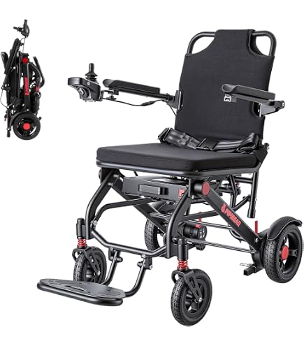 Amazon | WHILL Model F 折りたたみ式電動車椅子 軽量 耐荷重115kg