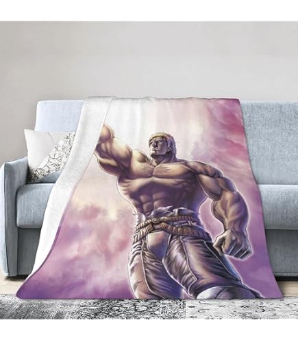 蒼天の拳 文句 霞拳志郎 パチンコ愛好者 ブランケット 毛布 冬用