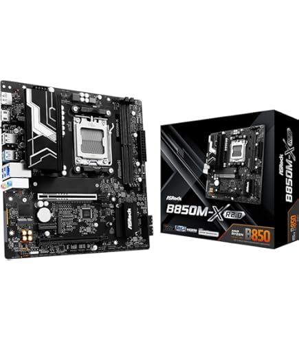 ASRock A620AM-HVS AMD Ryzen 9000/8000 / 7000 Series CPU Compatible