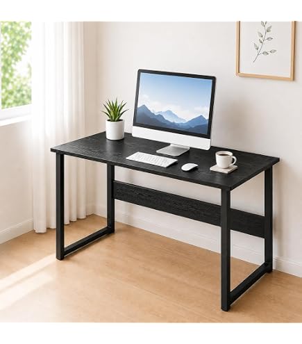 Amazon | ZXD 机 pcデスク ラック付き 幅100cm×奥行45cm パソコン