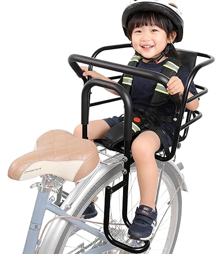 Amazon | 自転車 チャイルドシート 子供のせ BK/DBR 47002 | サギサカ