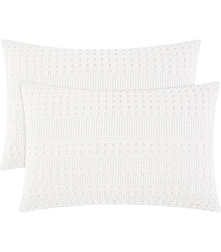 Cotton Metrics 600TC Organic Cotton Pillow Shams Set Of 2 - Standard 20x26 With 2" Flange