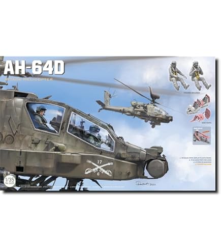 Amazon | タコム 1/35 AH-64D アパッチ・ロングボウ 陸上自衛隊