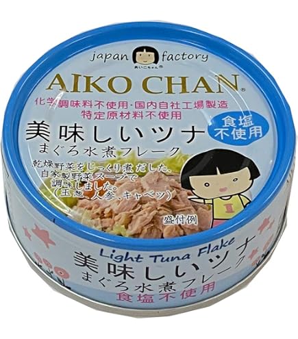 Amazon | KAMOME かもめ屋 ライトツナフレーク 油漬 80g×3個 | ツナ缶