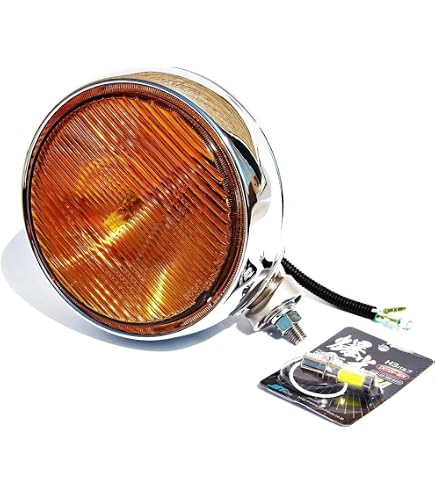 Amazon | トラック用 IPFフォグランプ イエロー 12V 200Ф 2ヶ＆H3