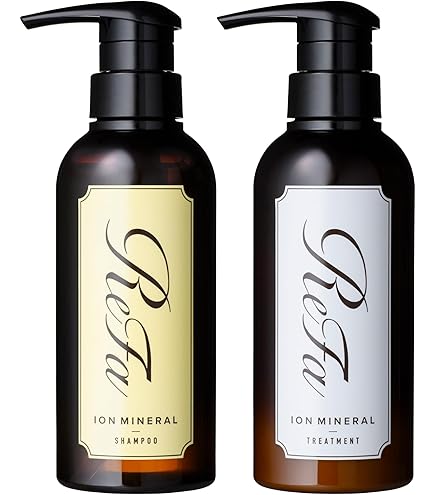 Amazon | リファ イオンミネラルシャンプー300ml トリートメント290g
