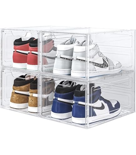 Amazon.co.jp: 【 コストコ 】AG BOX クリアシューボックス4個セット