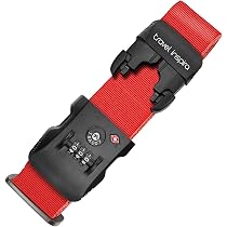 Amazon.co.jp: Travel Inspira TSAロック スーツケースベルト I字型