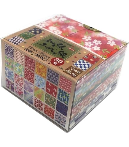 Amazon | ショウワグリム おりがみ 千羽鶴用ハーモニーボックス 7cm