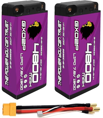 Amazon.co.jp: GXDZP ショートリポバッテリー 2S 7.6V 4400mAh 150C
