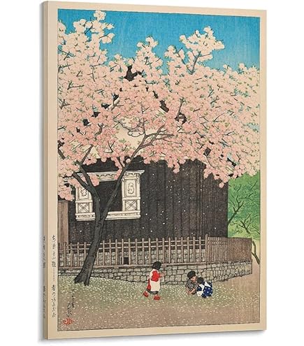 Amazon.co.jp: 02―025額装 斎藤清 作『会津の冬』Winter in Aizu