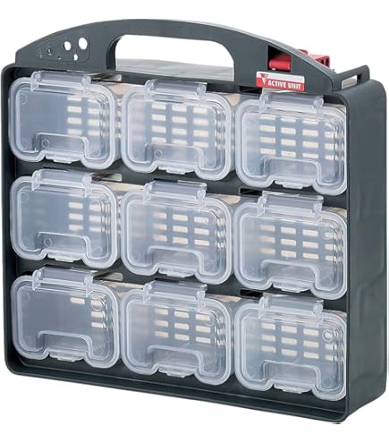 Amazon | サカエ パーツボックス(フタ付・イエロー) Z-1NFY 190373