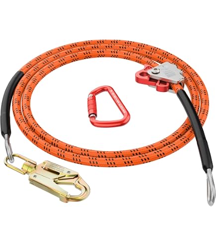 thumbnail image 2 of VEVOR 12.7mm Steel Core Flipline, 16ft(4.8m) Martinique 2 of 11