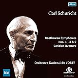 フランス国立放送管 ベートヴェン演奏集 / カール・シューリヒト (Beethoven : Symphony no.1, 3, 9 / Carl Schuricht, Orchestre National de l'ORTF) [2SACDシングルレ