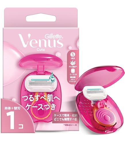 Amazon.co.jp: ヴィーナス 女性用カミソリ エンブレイススナップ 本体