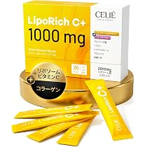 Amazon | 【飲むビタミンC美容液】リポソームビタミンC [1000mg] 粉末