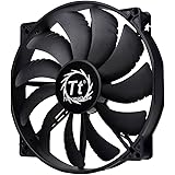 Thermaltake 200mm Pure 20 Series Black Quiet High Airflow Case Fan CL-F015-PL20BL-A