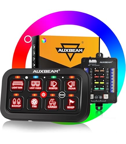 AUXBEAM スイッチパネル　自動調光機能　タッチコントロールパネル　プラド imgrc0104932976.jpg