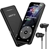 【日本正規品･国内認証済】 MP3プレーヤー AGPTEK Bluetooth5.3 mp3プレイヤー HIFI スピーカー搭載 内蔵16GB SDカード対応 128GBまで拡張可能 長再生時間 キーランプ 高コスパ FMラジオ ダイレクト録音対応 操作簡単 小型 ロックボタンで誤動作防止 通勤/ランニング/ヨガ/言語学習などに適用 イヤホン付き ギフト プレゼント