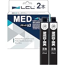 LCLカートリッジ　新品未使用未開封 Amazon.co.jp: LCL エプソン用 MED(メダマヤキ) 互換インク MED