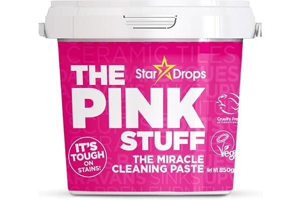 The Pink Stuff The Pink Stuff Miracle Cleaning Paste 850g - Vegan Multi Purpose Household Surface Cleaner - Non-Toxic, Not Tested on Animals
