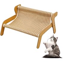 Amazon | [GIIPET]爪とぎ付きキャットチェア 猫 ハンモック 夏用