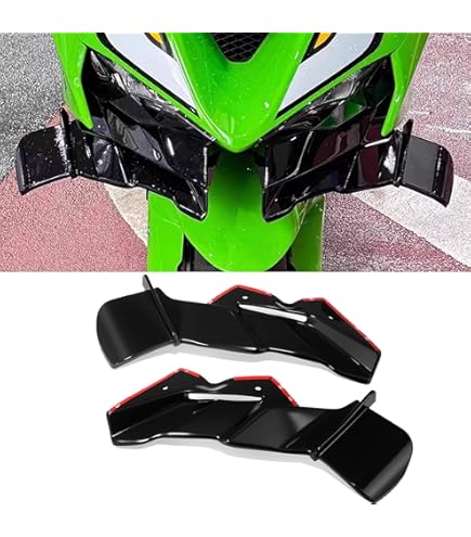 Amazon | FOR ZX-6R ZX636 2024 用オートバイフロントウィング