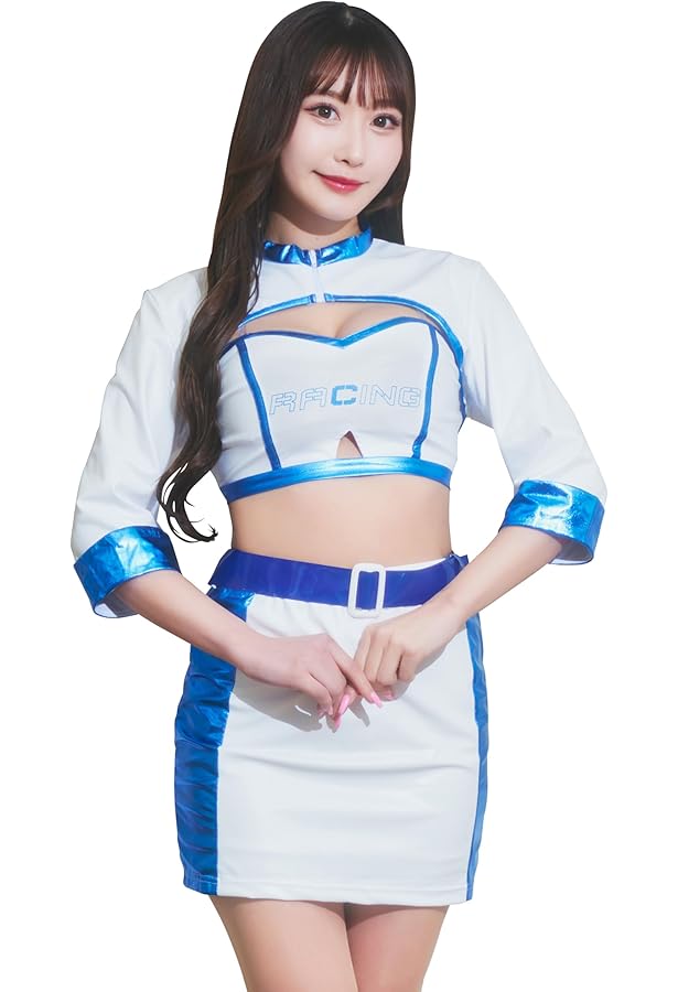 Amazon.co.jp: [1767] レースクイーン コスチューム コスプレ