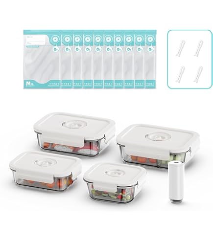 Amazon｜FOSA 真空密封食品保存システム 真空ポンプ 真空食品保存容器