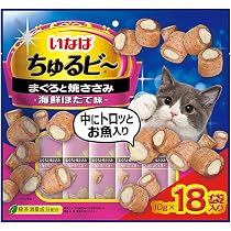 Amazon.co.jp: いなば ちゅるビ~ まぐろバラエティ 10g×36袋 猫用