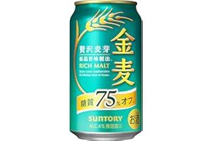 金麦 糖質75%オフ 350ml 24本 [ サントリー ビール 新ジャンル 発泡酒 ]