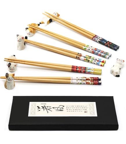 Ensemble De Baguettes Lavables Au Lave-vaisselle Wakasa