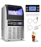 Amazon.co.jp: GSEICE 100V 1日30KG 製氷機 業務用 キューブアイス