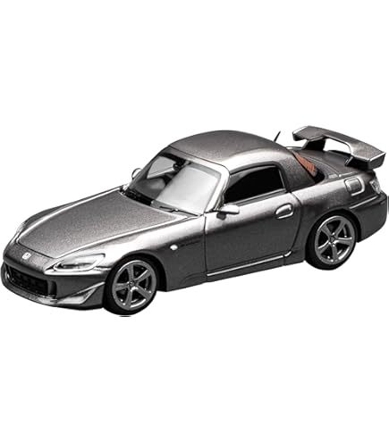 限定 ONEMODEL S2000 ミニカー 1/64 ONEMODEL 20F01-07 1/64 Honda S2000 J`s Racing Grey