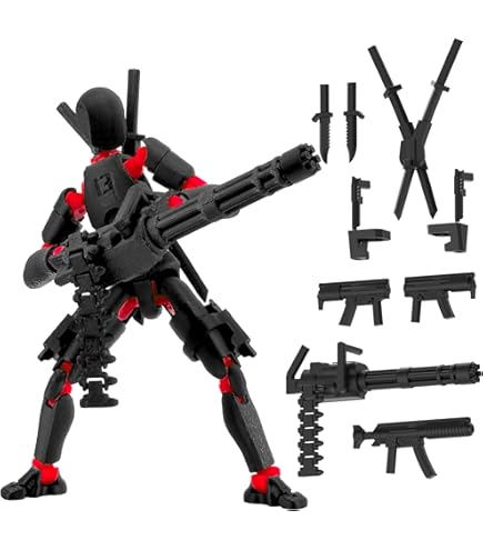 altuco Titan 13 Action Figure with Lots of Weapons (Assembly
