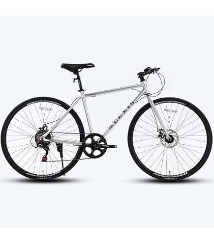 Amazon | クロスバイク 自転車 ACEXIS シマノ21段変速 適応身長160cm