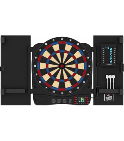 Amazon.co.jp: Electronic Dart Board, Soft Tip Dartboard Set 40