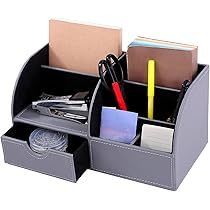 Amazon デスクオーガナイザー ちょうど良いサイズ設計 卓上収納 ペン立て 小物入れ 小物収納 グレー デスクオーガナイザー 文房具 オフィス用品 Amazon デスクオーガナイザー ちょうど良いサイズ設計 卓上収納 ペン立て 小物入れ 小物収納 グレー デスクオーガナイザー 文房具 オフィス用品