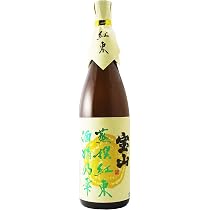 Amazon.co.jp: 【紅東】 西酒造 宝山 酒精乃雫 蒸撰紅東 芋焼酎 25度