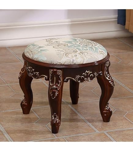 Amazon.co.jp: THLD スツール ベンチ エレガント 円形スツール