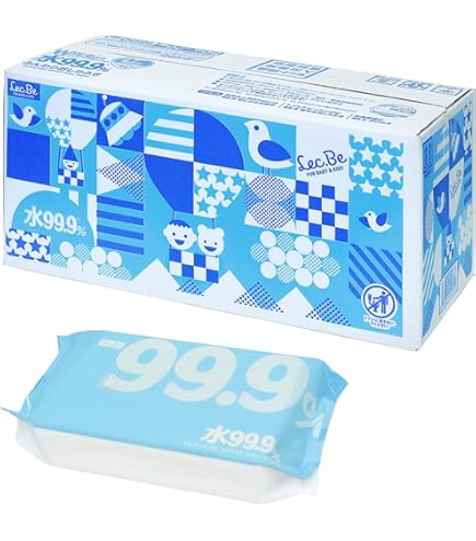 Amazon.co.jp: 【ケース販売】大一紙工 赤ちゃんのおしりふき 水分