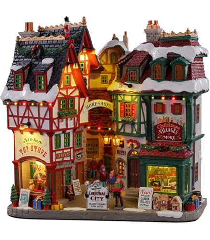 Amazon.co.jp: Lemax Birch Creek アイスフィッシングフェスティバル