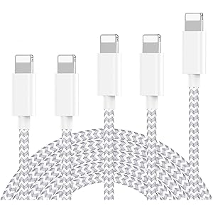 AWINBOW iPhone 充電ケーブル【5本セット 1/1/2/2/3M】ライトニングケーブル 高速データ転送 急速…