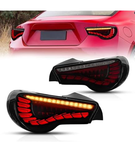 Amazon | Archaic トヨタ86 BRZ テールランプ リアライト スモーク 龍 