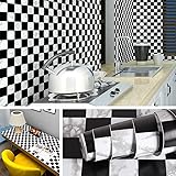Amazon Co Jp Magicfix Wallpaper Sticker Black And White Check 19 7 X 3 3 Ft 50 X 1 M Spatula Removable Wallpaper Sticker Type 3 3 Ft 1 M Hem Diy Tools Garden