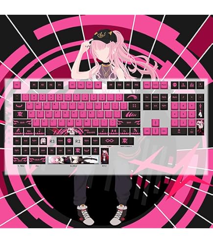 Amazon | 狐坂ワカモ キーキャップ ブルーアーカイブ 周辺 PBT 熱昇華