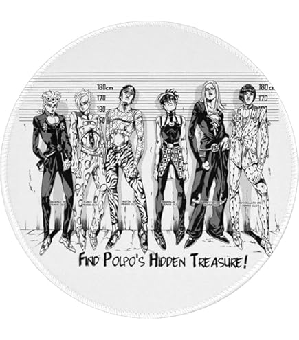 Amazon.co.jp: ジョジョの奇妙な冒険 マウスパッド JOJO ディスク