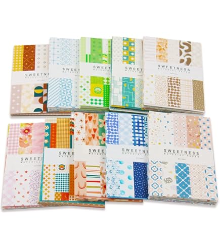 A5 & A4 Size Colorful Foil Textured Fabric Art Paper Scrapbooking - View #9